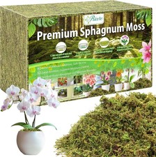 4.4LBS Premium Sphagnum Moss for Plants- 80QT Natural Dried Plant Moss for Po... picture