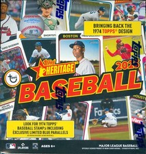 2023 Topps Heritage Baseball Factory Sealed Mega Box picture