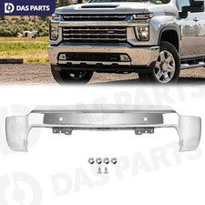 For 2020-2023 Chevy Silverado 2500 HD W/Senser Holes Chrome Steel Front Bumper picture