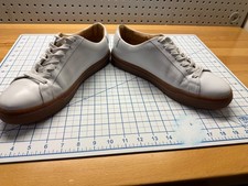 Thursday Everyday Boot Co. Premier Low Top White Leather Sneakers Shoes Size 11 picture