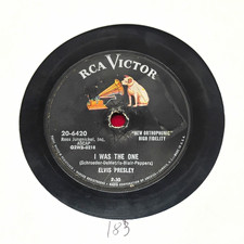 RCA Victor 20-6420 Elvis Presley Record Single Heartbreak Hotel/I Was The One picture