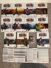 RARE OOP (Near) Complete Collection of FFG Star Wars RPG Books & Accessories picture