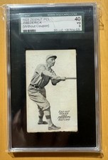 1923 Zeenut PCL Frederick (Salt Lake) SGC 3 - W/out Coupon - 100 Year Old Card picture