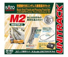KATO 20-853 M2 Endless Track with Siding Basic Rail N Gauge picture