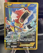 2016 Pokemon XY Gyarados EX #123 Breakpoint SECRET Great Centering NM/M picture