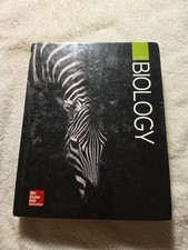 McGraw Hill Education Glencoe Biology High School Hardcover Textbook 2017 picture