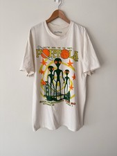 Portola Music Festival 2023 SF Pier 80 Bay Bridge Aliens Lineup Tee Beige Large picture