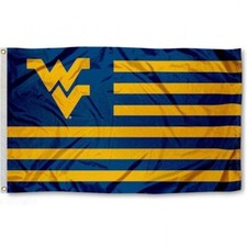 WEST VIRGINIA MOUNTAINEERS 3'X5' FLAG BANNER *FULL COLOR ON BOTH SIDES OF FLAG* picture
