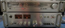 VINTAGE H.H.SCOTT 480-A INTEGRATED AMP AND MATCHING 515 TUNER COMBO EXCELLENT picture