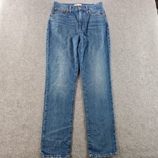 Madewell Perfect Vintage Full Length Jeans Womens 29 High Rise AN322 NWT Blue picture