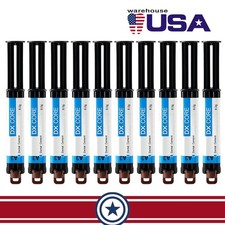 10X Dental Dual Cure Flowable Composite Resin Refill Core Build Up A3 8g/Syringe picture
