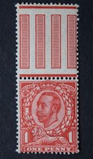 GB SG343 1912 KGV 1d Aniline Scarlet, Wmk Imp. Crown, Mint UMM, c.£275 picture