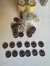 1953-D Jefferson Nickel Roll BU Uncirculated - STUNNING Double-Sided Gold Toning picture