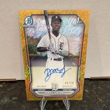 2026 Bowman Chrome Randy Santana 1st Bowman Auto RC Gold Shimmer /50 CPA-RS picture