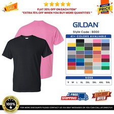 Gildan G800 Adult 50/50 USA Cotton/Polyester Tshirt Short Sleeve Stylish T-Shirt picture