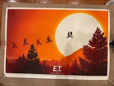 E.T. The Extra-Terrestrial - Limited Edition Screen Print by Mike Mitchell #343 picture