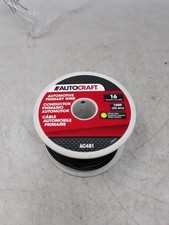 AutoCraft AC481 16 Gauge 100ft Automotive Primary Wire Black picture