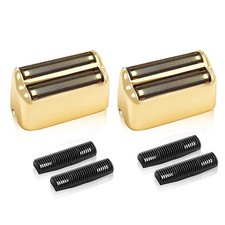 Shaver Heads Replacement Foil & Cutters for BaBylissPRO FXFS2 Head Gold 2Pack picture