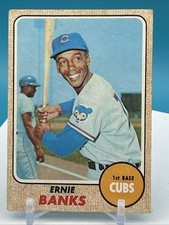 1968 Topps Set-Break #355 Ernie Banks WELL CENTERED R TO GRADE LOW PRICE  picture