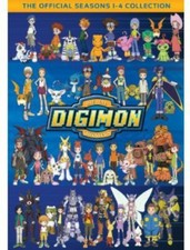 DIGIMON DIGITAL MONSTERS: COMPLETE SERIES- 1-4, DVD BOX SET FAST SHIPPING NEW picture