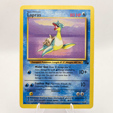 Lapras 25/62 Fossil Regular Unlimited Moderately Played picture