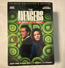 Lionsgate The Avengers Emma Peel Megaset Collector's Ed 16-Disc DVD S3 Rigg picture