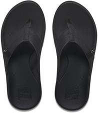 NEW Men's Reef Cushion Phantom 2.0 Flip Flops Black Size 10 picture