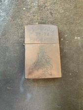 Vietnam War Zippo Lighter Cambodia 73-74 Vintage Military From Japan picture