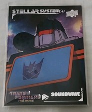 2026 Upper Deck Transformers Soundwave SS-7 Stellar System 40th Anniversary picture