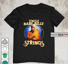 Uncle Baby Billy Strings Guitarist S-234XL t-shirt Unisex Black AN014 picture