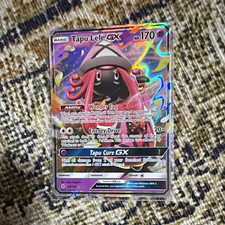 Tapu Lele GX 60/145 Guardians Rising Ultra Rare Full Art Holo picture