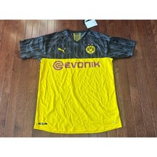 NWT Puma Borussia Dortmund BVB 09 2019/20 110th Anniversary Jersey Mens L picture