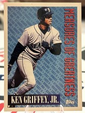 Ken Griffey Jr 1994 Topps Measures Of Greatness #606 2 Card Min See Desc picture