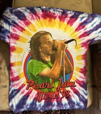 Vintage 1998 Pearl Jam Shirt 90s Yield Parking lot boot Nirvana AIC Grunge XL picture