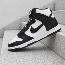 Nike Dunk High Black White Panda 2021 DD1399-105 Mens New picture