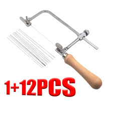 Mini U-shaped Saw Jewelry DIY Tool Jewelers Saw Bow Saw Frame With 12 Blades picture
