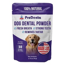ProDenta Dog Dental Powder for Teeth 30 Scoops 2.75oz Exp 12/2027 - New/Sealed picture