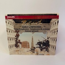 Mozart Early Symphonies Vol 1 Philips 6 CD Set Marriner Tested Playable picture