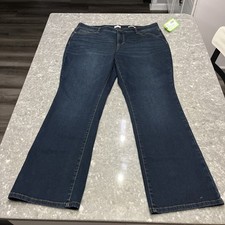 Wonderly Plus Size Mid Rise Bootcut  Jeans Size 18W picture