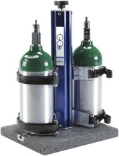 Sure-Lok FE201122-2 GO2 Twin O2 Cylinder Holder L-Track School Bus Paratransit picture