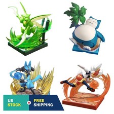 HIPLAY Blokees Pokémon Classic Ed. L-Scyther Snorlax Lucario Cinderace Model Kit picture