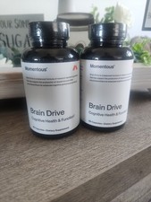 NEW Vitamin Lot of 2 X Momentous Brain Drive Cognitive Health Dopamine Bacopa  picture
