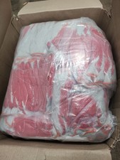 WHOLESALE 300 Pairs Red Latex Rubber Palm Coated Work Safety Gloves Size Large picture