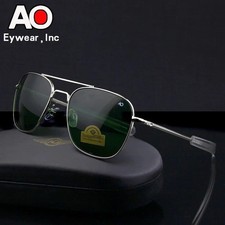 Ao Aviation Sunglasses Men Original American Optical Glass picture