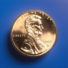 2007 D  Lincoln Memorial Cent Uncirculated picture