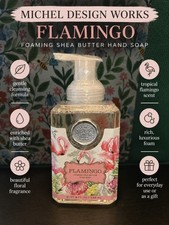 Michel Design Works Flamingo Foaming Shea Butter Hand Soap 17.8 oz 530mL picture