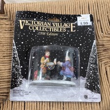 Victorian Village Collectibles 1998 Edition Ames - Buy playing drum with girl picture