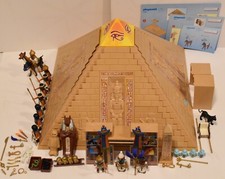 Playmobil 4240 4243 4245 Egyptian Pyramid Pharao’s Temple soldiers lot A picture