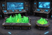Imperium Holo Board and Table Set with LED  28mm Warhammer 40K Terrain Grimdark picture