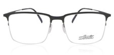Silhouette Eyeglasses 5549 75 9040 Black Size 56-16-145 New with Case picture